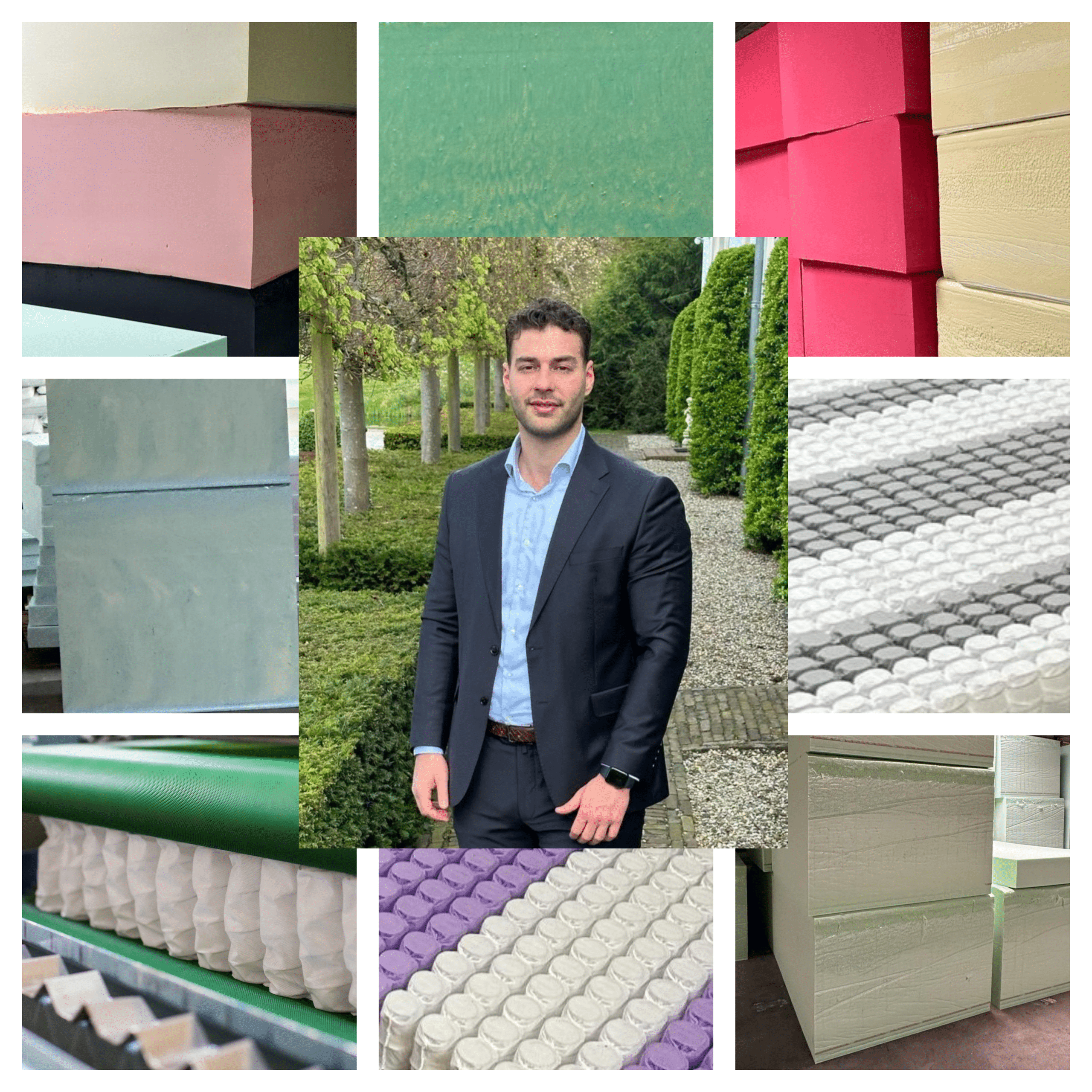 Mahmut Ince & Materialen verwerkt in Rana Sleep matrassen en toppers